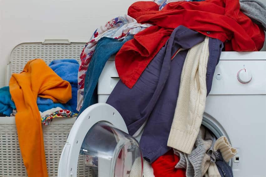 Dirty laundry is the main cause of bad odor