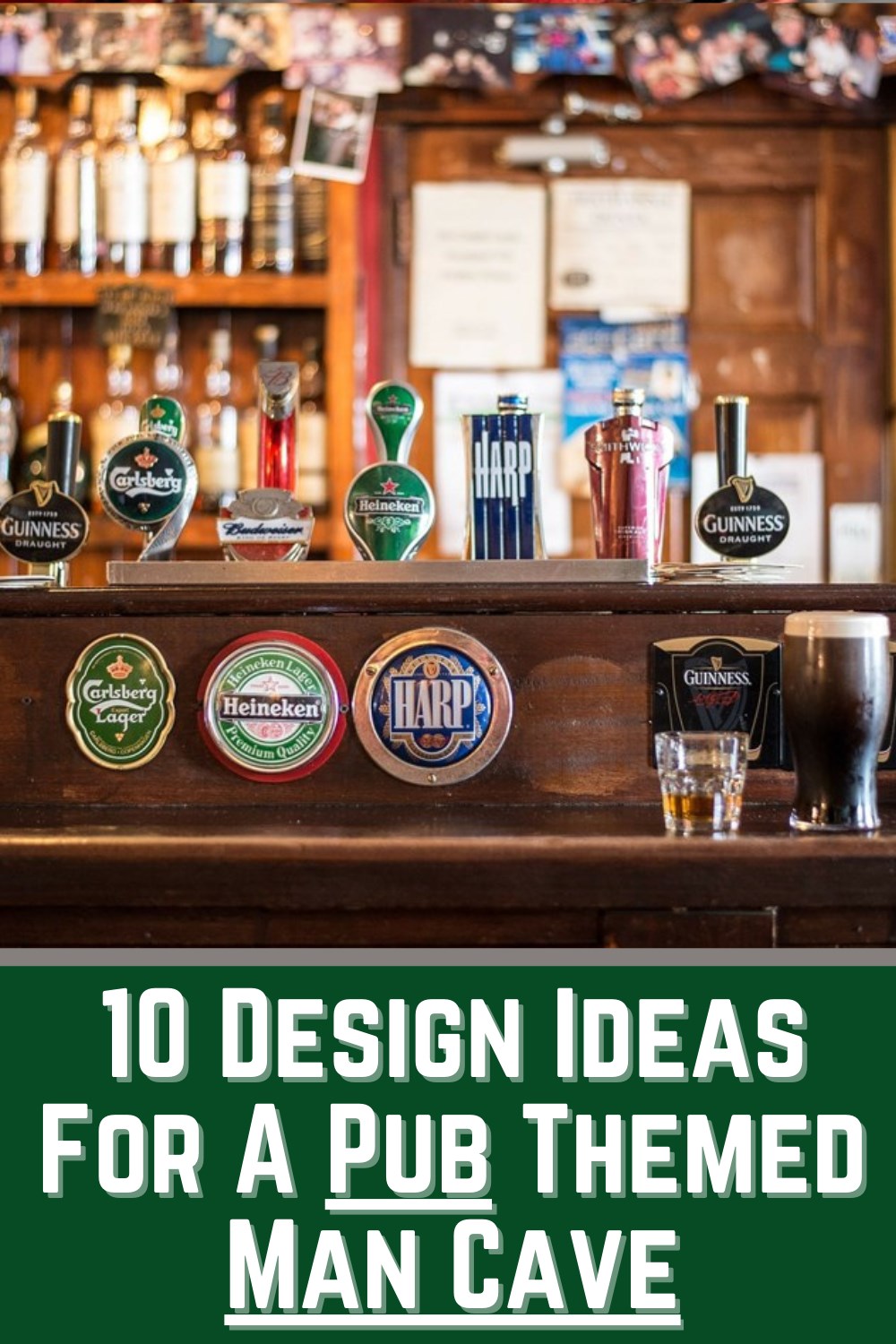 Pub man cave design ideas