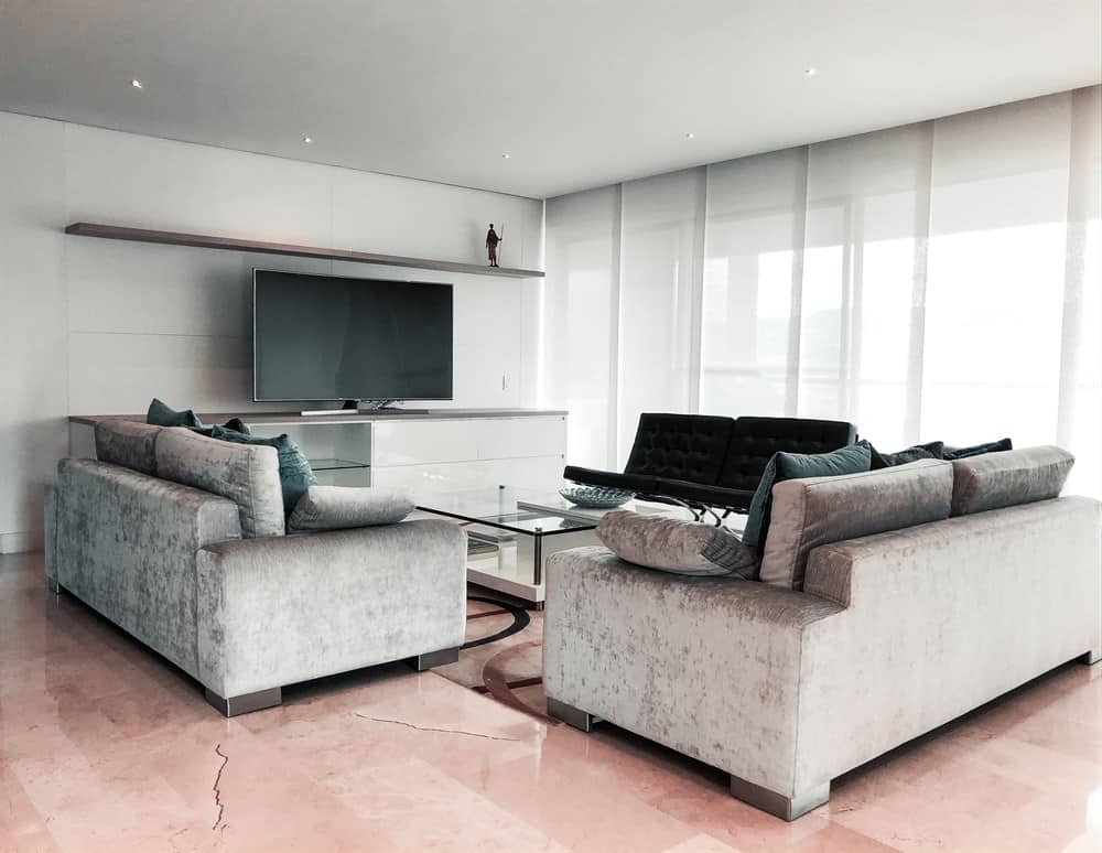 Minimalist design for a man cave